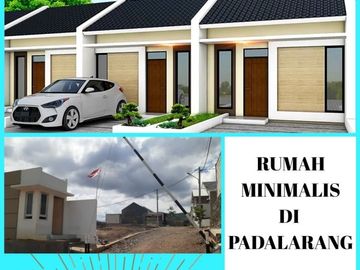 rumah minimalis dengan view kota di padalaang harga murah
