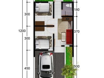 rumah minimalis dengan view kota di padalaang harga murah