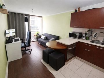 Departamento en venta de 1 dorm. en Santiago