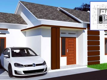 RUMAH MINIMALIS MODERN DEKAT RSUD SLEMAN