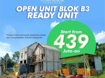 rumah mewah 2 lantai harga 400 jt an area buring