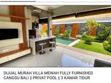 Murah villa berawa canggu private pool