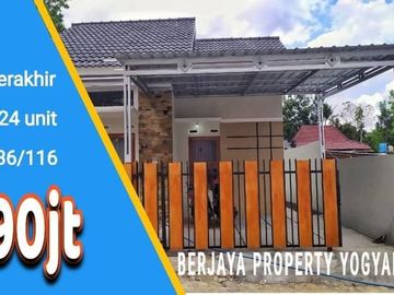 RUMAH MURAH DEKAT UMY JOGJA 1 UNIT TERAKHIR DEKAT KE KOTA YOGYAKARTA, WA: 0852-5234-----