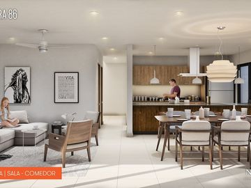 PRVADA MACORA  86 ,CHOLUL  RESIDENCIAS DE 3 Y 4 RECÁMARAS