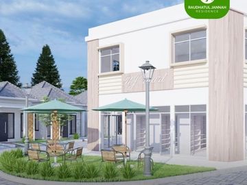 Rumah cluster konsep islami pinggir jln.raya babelan