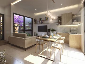 Rumah cluster konsep islami pinggir jln.raya babelan