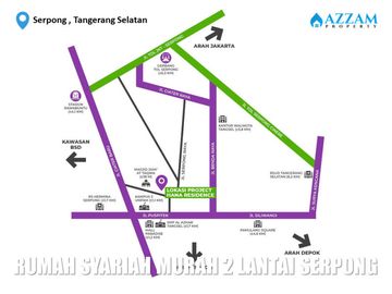 RUMAH DIJUAL MURAH STRATEGIS DI SERPONG TANGERANG SELATAN