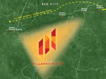 Millennium City type Alton Rumah Modern di Bogor