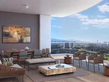 Se vende Penthouse estilo Townhouse en zona residencial en Bosque Real.