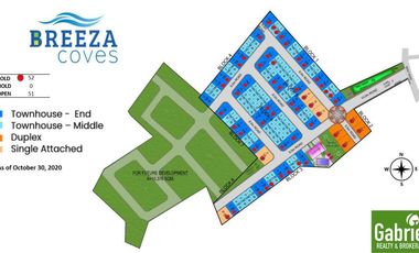 2 Car Garage 3Br Townhouse for Sale in Mactan, Breeza Coves