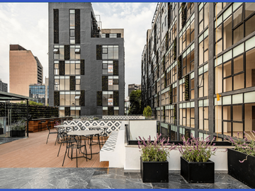 Departamento en venta en la Colonia Roma Sur, CDMX.