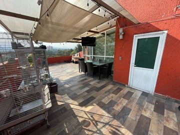 VENTA HERMOSO PENTHOUSE CON ROOF GARADEN EN CLUB DE GOLF MÉXICO, CDMX