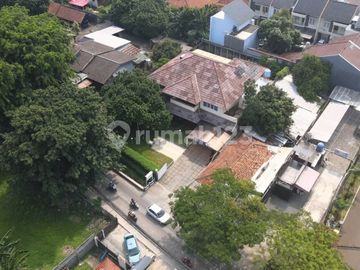 Rumah Luas 764m2 di Pinggir Jalan Raya Gandul Cinere - Dekat Tol Brigif