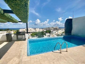 En Venta departamento en Playa del Carmen a unos pasos de la 5a..Av.