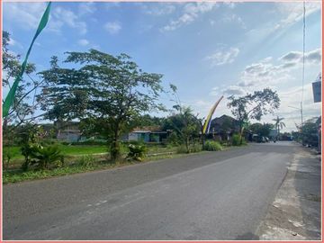 Tanah Luas Apik Dekat Tugu Wisata Desa Bugisan
