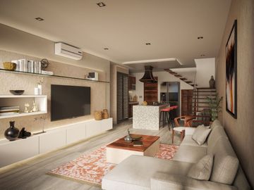Departamentos en SERENATA, Playa del Carmen, Quintana Roo y Vive en el Caribe