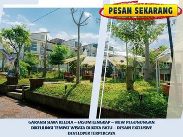 Rumah Villa Dijual Di Batu Malang Tipe 75 Bisa Sewa Kelola