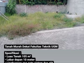 Dijual Tanah Murah Dalam Perum Elit Dekat JCM Yogyakarta