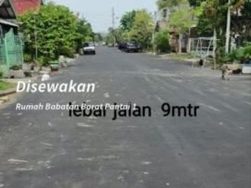 Rumah Babatan Pantai Siap huni Hadap Utara