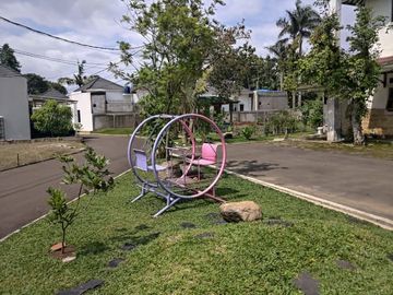 Rumah asri nyaman dalam cluster 2 lantai 800 jt an di Pasir Putih Depok (tres