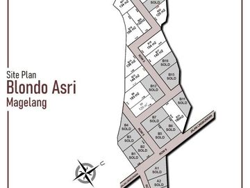 Tanah Kapling SHM Magelang Area Blondo 1 Jutaan
