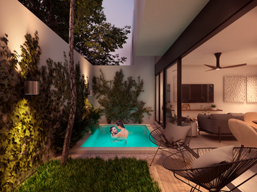 CASAS EN VENTA EN MERIDA, EN PRIVADA CON AMENIDADES UBICADA EN ZONA DE CHOLUL
