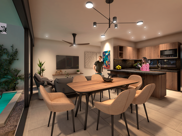 CASAS EN VENTA EN MERIDA, EN PRIVADA CON AMENIDADES UBICADA EN ZONA DE CHOLUL