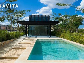Casa en preventa en privada con amenidades en Santa Gertrudis Copo