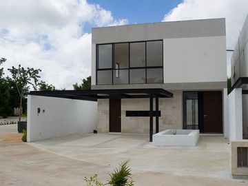 Casa en preventa en privada con amenidades en Santa Gertrudis Copo