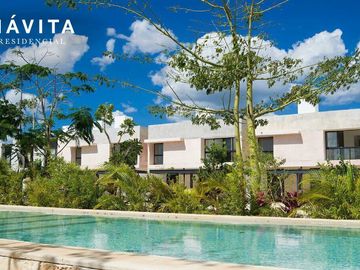 Casa en preventa en privada con amenidades en Santa Gertrudis Copo