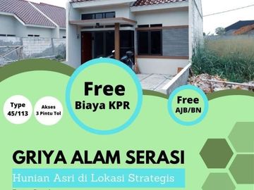 Rumah murah dekat toll cimangggis depok