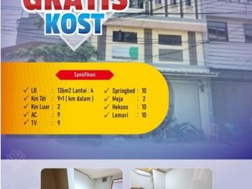 Dijual Kost Mewah di Jln Kramat, Paseban Senen Jakarta Pusat