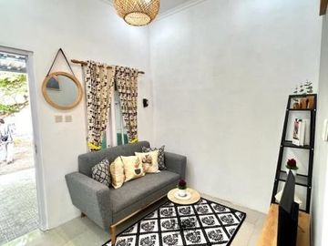 Dijual Rumah Baru Konsep Scandinavian Full Furnish