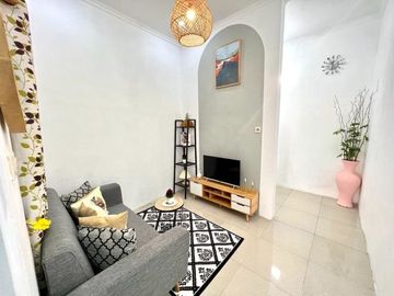 Dijual Rumah Baru Konsep Scandinavian Full Furnish