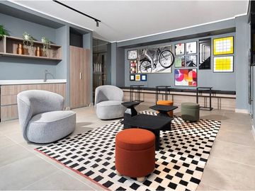 Departamento en venta de 1 dorm. en La Florida