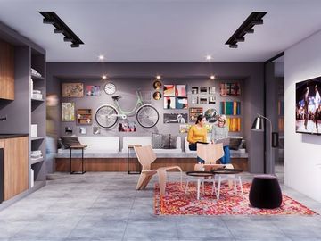 Departamento en venta de 1 dorm. en La Florida