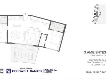 VENTA UF CPH6 Duplex Premium Vista Al Lago - Terrenal Luxury Villa la Angostura