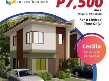 Manor 54 sqm CECILLA MODEL - COMPLETE TURNOVER !!