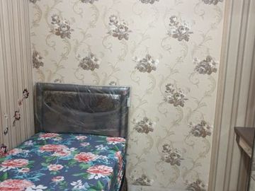 Apartemen green pramuka bulanan full furnish dan wifi ready