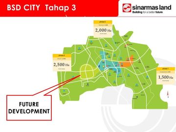 Kavling Komersil Siap Bangun di CBD 55 BSD City