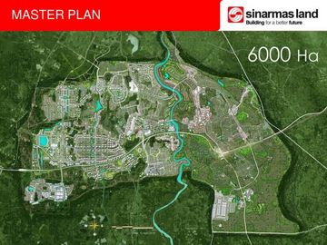 Kavling Komersil Siap Bangun di CBD 55 BSD City