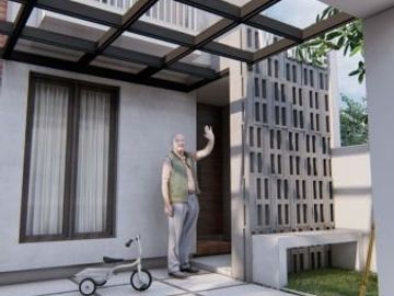 Rumah murah 2 lt 800 jt free biaya2 di Rangkapan Jaya Depok