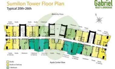 1 Bedroom Condominium in Cebu Business Park for only 23k/month