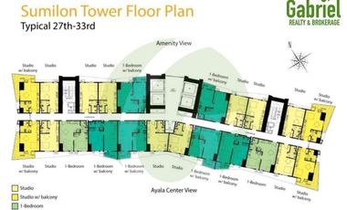1 Bedroom Condominium in Cebu Business Park for only 23k/month