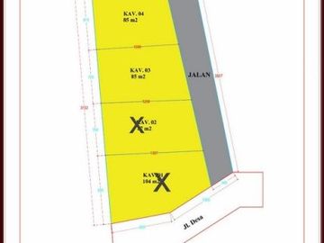 Ready SHM Tanah Luas Ideal Hunian 85 m2