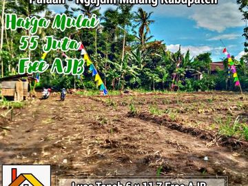 Dijual Murah Tanah Surya Regency Desa Palaan Kec. Ngajum