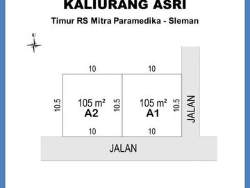Dekat Stadion Maguwoharjo. Luas 105 M2. Bisa Bayar Bertahap
