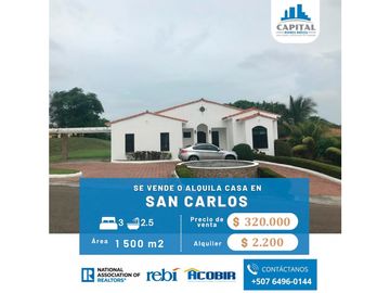 SE VENDE CASA EN HACIENDA PACIFICA - SAN CARLOS