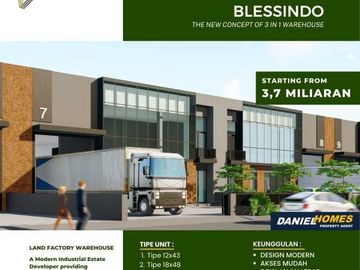 Kavling Blessindo Industrial Estate Luas Investasi Menguntungkan di Legok