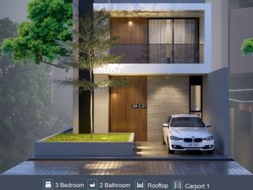 LOKASI TERBAIK Rumah Asri 2 LT Di Cihanjuang Parongpong Bandung Barat